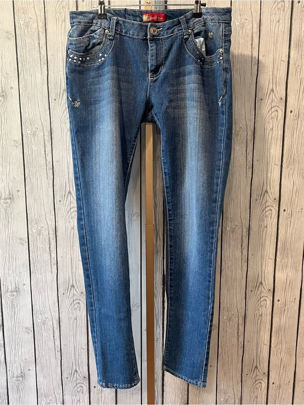 Y2K Apple Bottoms Low Rise Bootcut Jeans Size 11/12 Skinny